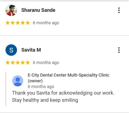 Patient review for V2 ECity Dental Center, Electronic City, Bengaluru